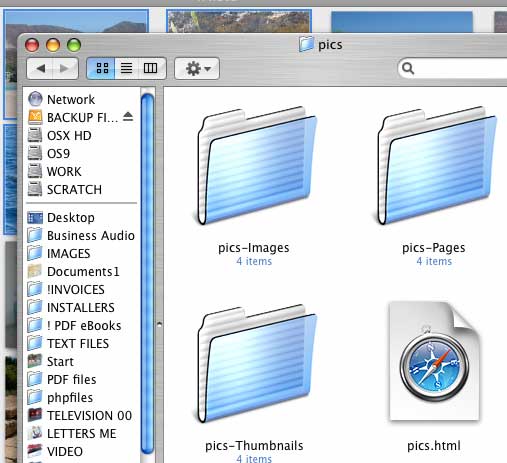 mac slideshow folder
